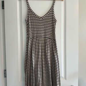 Splendid Striped blue and grey Dress